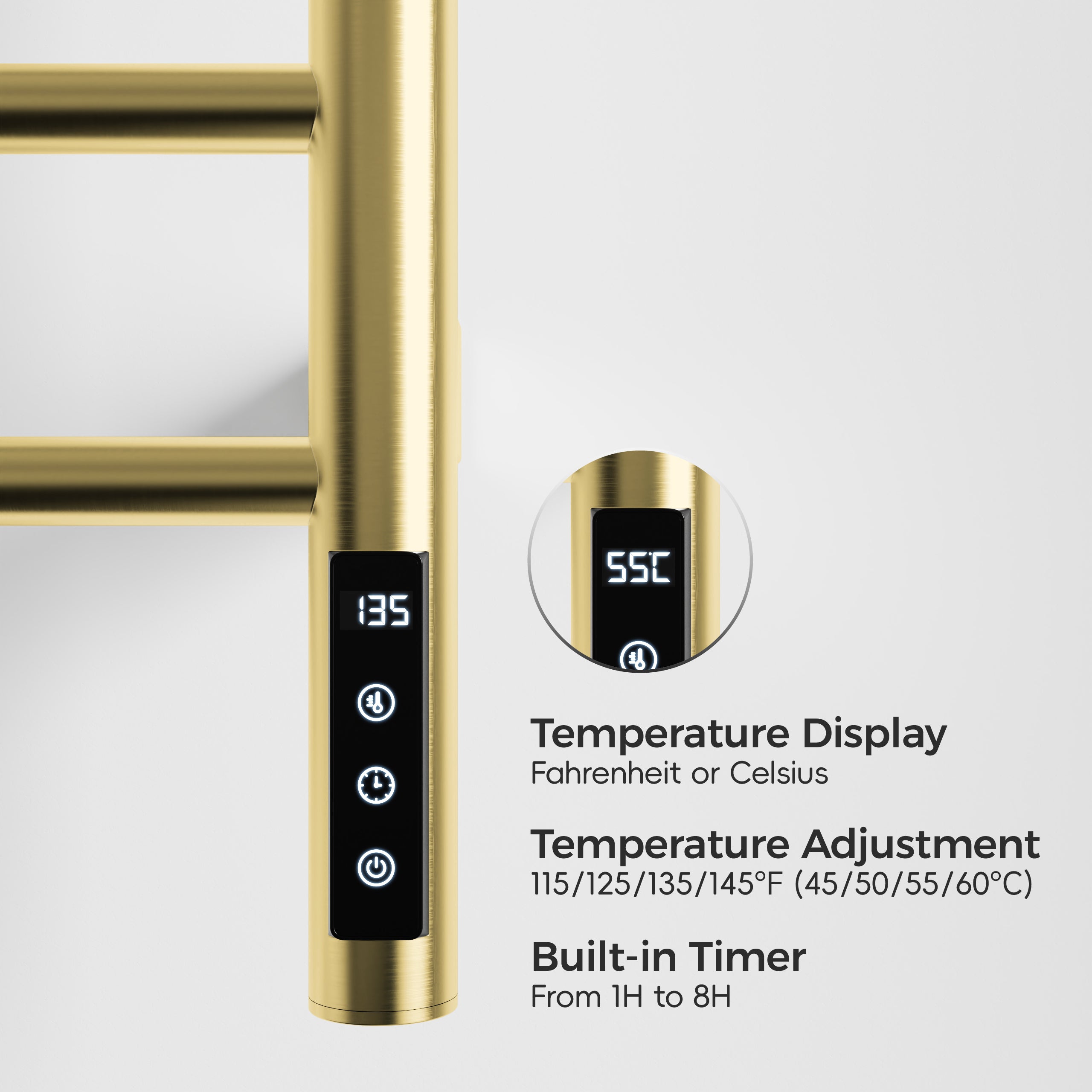 Cozy Electric Heated Towel Rack EB03