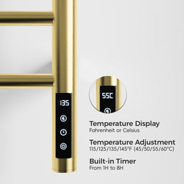 Cozy Electric Heated Towel Rack EB03