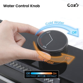 Cozy 29.5x17.7 Multifunctional Workstation Overmount Kitchen Sink Faucet Combo