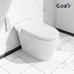 COZY Smart Toilet WH08, Auto Flush, Auto lids, Instant Heat, Dryer, Side Knob