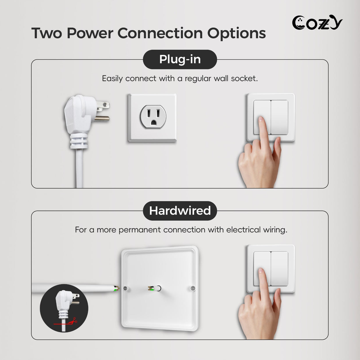 Cozy Electric Heated Towel Rack EB03