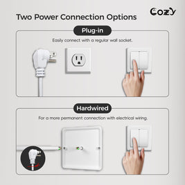 Cozy Electric Heated Towel Rack EB03