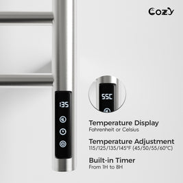 Cozy Electric Heated Towel Rack EB03